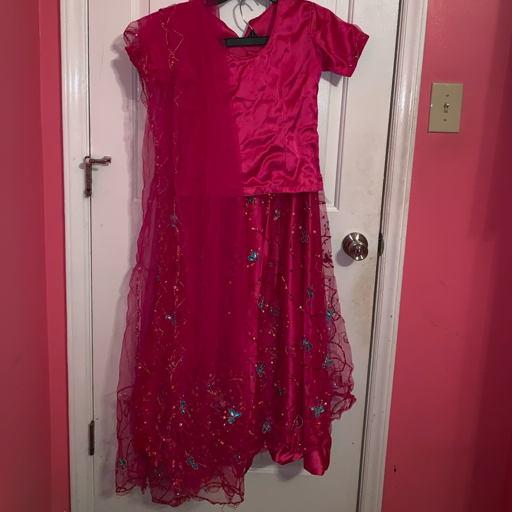 Pink Lengha Indian / Pakistani dress